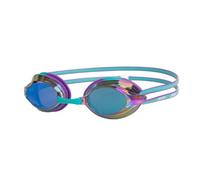 Zoggs Racer Titanium, Swimming Goggles Unisex-Adult, Violet/Turquoise/Mirrored Blue