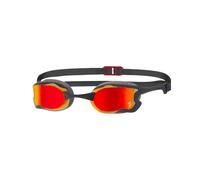 Zoggs Raptor HCB Titanium Occhialini Nuoto Specchiati Rosso