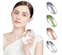 ZoGoo Dispositivo per rassodare la pelle del viso, massaggiatore facciale 6 in 1, dispositivo di bellezza per terapia con luce rossa, per ringiovanire la pelle di viso e collo, rassodante, infusione,