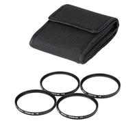 ZOGUO Obiettivo ravvicinato +1 + 2 + 4 + 10 diottrie Set di Quattro Pezzi, Filtro di Messa a Fuoco for Obiettivo Macro Fornito con Borsa in Nylon, Accessori fotografici (Size : 55mm)