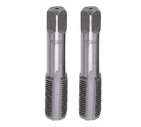 Zohisin 2 pcs flauto dritto toccata ad alta velocità metrica flauto tocca toccare lo strumento di tocco a vite per creare e riparare i fili in vari materiali ideali per il fai - -te e PR (M18*1.5)