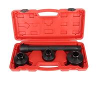 Zohisin 4 pezzi kit di strumenti di installazione per rimozione giunto assiale per cremagliera dello sterzo, tirante a snodo, per riparazione di camion con struttura in acciaio al