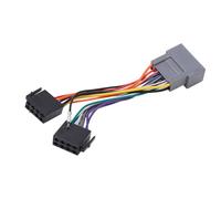 Zohisin Adattatore connettore cablaggio ISO per radio stereo per auto Jazz CRV Insight Design professionale Materiale metallico ABS Installazione semplice Connessione ISO standard