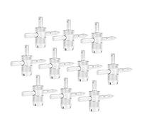 Zohisin Aluminum Alloy 10pcs 4 Way Tire Valve Keys Remover Kit For Auto Vehicle Repair Of Cars Motorcycles And