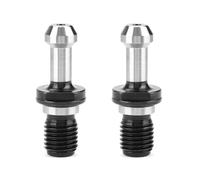 Zohisin Bt40 Vite prigioniera da 45 gradi Manopola di ritenzione da 2 pezzi per centro di lavorazione di fresatura CNC Costruzione in acciaio al carbonio Connessione filettata precisa