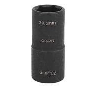 Zohisin Bussola ribaltabile per dado con capocorda a doppia estremità, facile da leggere, 20,5x21,5 mm, efficiente presa a percussione da 1/2 pollice per la rimozione dei dadi danneggiati.