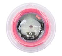 Zohisin BX70 Badminton Racquet String High Elastic Nylon 0.7mm Diameter 200m Reel Fluorescent Yellow for Training And Competitive Play with Enhanced Resilience And Responsive Performance (Pink)