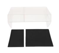 Zohisin Center Console Box Versatile Slip Storage Solution for 11th Generation 2022 to 2024 (Transparent)