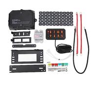 Zohisin di relè di controllo elettronico del circuito di controllo della luce di RGB con ampia compatibilità Conveniente rosso Design Design per camion Motivi ATVs SUV e più 12V 24V DC