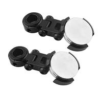 Zohisin Dome di Sicurezza Domestica Wireless casa simulata per la sorveglianza Interna ed Esterna Che Sembra Reale con indicatore di Luce a LED Alimentato da batterie AAA (Nero)