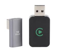 Zohisin Dongle adattatore 2 pollici cablato a USB Plug and Play per compatibilità automatica con oltre 800 chip IC aggiornati per auto 2025 per una connessione stabile