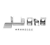 Zohisin Duty Alloy Throttle Cable & Kickdown Bracket Set Silver Replacement for Engines 273 318 340 360 383 400 413 426 440 Compatible with Carter AFB Carburetors and Cables