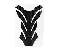 Zohisin Motorcycle Gas Tank Sticker Pad Protector Decoration Soft PVC Tank Traction Pad with Ultra Sticky Adhesive for BlackSilver Color Long Lasting Scratch Resistant Cool Design (Black Edge)
