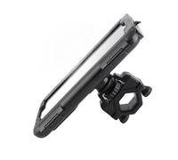 Zohisin Motorcycle Phone Mount Flexible 360 Degree Rotation Phone Navigation Holder for Scooter Rearview Mirror Ideal for Food Riders Made of Plastic (Handlebar Type)