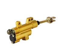 Zohisin Pompa Freno Idraulica Posteriore in Alluminio per Moto Fuoristrada Pit Bike Universale Cilindro Maestro con Serbatoio Integrato Design Leggero E Resistente su Diversi Modelli di Motocicli