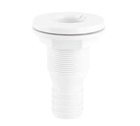 Zohisin scafo attraverso lo scafo ABS plastica connessione di sfiato universale attraverso lo scafo connessione di scarico ABS plastica tubo di accoppiamento per le barche, yacht,