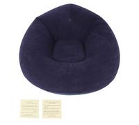 Zohisin Sedia di divani a sfera singola super morbida Sflitta rapida Design pieghevole deflato per dormitorio da viaggio all'aperto campeggio picnic comodo materiale in PVC accorciato