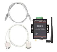 Zohisin Server porta seriale Hf2211 Rs232 485 422 a Ethernet Il modulo Dtu supporta più protocolli Crittografia Facile configurazione per la trasmissione di dati industriali
