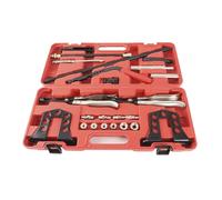 Zohisin Valvola di servizio testa del cilindro Compressore a molla e guarnizione dello stelo Kit di rimozione degli attrezzi per OHV OHC Motori a benzina con base multi-punto regolabile