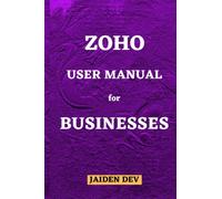 Zoho User Manual for Businesses