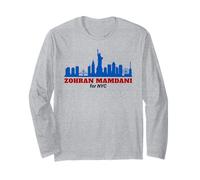 Zohra Mamdani per Il sindaco di New York Zohran Mamdani Maglia a Manica
