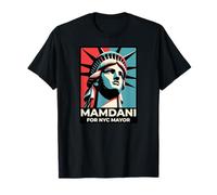 Zohran Mamdani per il sindaco di New York Divertente Cool Trendy Progressive Maglietta