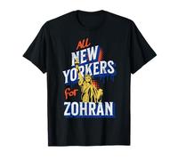 Zohran Mamdani per il sindaco di New York Divertente Cool Trendy Progressive Maglietta
