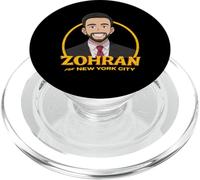 Zohran Mamdani per la campagna stile anime di New York City PopSockets PopGrip per MagSafe