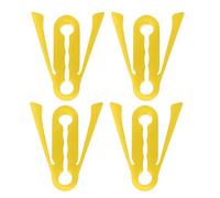 Zohuwerui Coperture in silicone per sportello auto, 4 pezzi, protezione per assorbimento degli urti, riduzione del rumore, coperture per serratura della portiera 'auto, per camion, SUV, garage