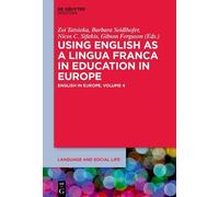 Zoi Tatsioka Using English as a Lingua Franca in Education in (Copertina rigida)