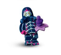 Zoide alieno (Alien Beetlezoid), Lego Minifigure Serie 26 Space (Series 26 Space), Personaggio da collezione singolo, Set completo con supporto e accessori, CMF (col26-10)