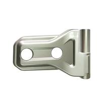 Zoinary Cerniera per portiera auto per Jeep Per Wrangler JL 2018-2024 | Cerniere per porte in ABS a montaggio diretto per Jeep per Wrangler JL 2018-2024 Resistente(D'argento)