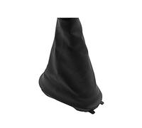 Zoinary Pomello del cambio dell'auto 5 Per la velocità Auto Pomello Del Cambio In Pelle Leva Boot Caso Della Copertura Per Renault Per Clio II III Per Megane Per Scenic(Black Case)