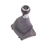 Zoinary Pomello del cambio dell'auto A4 S4 RS4 B8 8K Per Avant 2008 2009 2010 2011 2012 2013 2014 2015 Auto 6 Per Speed Gear bastone pomello del cambio Con Stivale In Pelle(3)