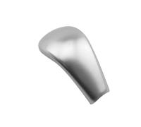 Zoinary Pomello del cambio dell'auto Auto Testa Ingranaggi Pomello Del Cambio Della Copertura Trim Adesivi Accessori per Xtrail Per Rogue T32 per QASHQAI J11 2014 2018(Matte Silver)