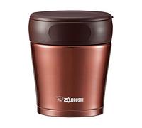 Zojirushi - Barattolo per alimenti in acciaio inox, 260 ml, colore: Marrone noci SW-GC26-TA by Zojirushi