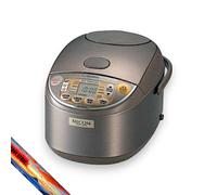 ZOJIRUSHI NS-YMH18-TA Cuociriso AC 220V-230V MICOM 10 Tazze NSYMH18 Marrone JP
