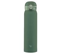 Zojirushi SM-WA60 One-Touch - Tazza in acciaio inox, senza cuciture, 600 ml, verde metallizzato