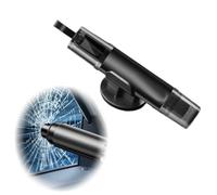 ZOKJSW Martello di Sicurezza per Auto,1 Pezzi Rompivetro Portatile e Taglia Cinture di Sicurezza - Strumento di Emergenza per La Fuga Blu & Nero