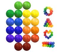 ZOKJSW Sensory Fidget Arcobaleno Fidget Ball Autistico ADHD Quiet Cool Desk Giocattoli, Cubi Fidget, Stocking Stuffers Regali per 3-12 Anni di età Giocattoli per Bambini Bambine