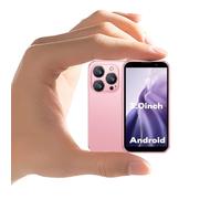 ZOKOE 3G - Piccoli Cellulari, Bambini - Smartphone Android 9.0 3.0 pollici - Schermo 2 GB RAM 16 GB ROM, 5,0 Megapixel, 900 mAh - Batteria di riconoscimento facciale, cellulare portatile (XS18-Rosa)
