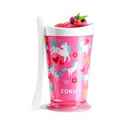 ZOKU Creatore originale per granite e frullate, per fanghiglie, frullati di frutta e frullati in pochi minuti, senza BPA, unicorno