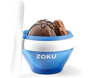 Zoku ice cream maker, coppa termica per gelato istantaneo qualità extra azzurro