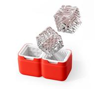 Zoku Il set doppio di stampi per ghiaccio Luxe rende due forme uniche per raffreddare e raffreddare le bevande senza diluire le feste aromatiche Sudowners Gin & Tonics Fun Garden Party Barbecue