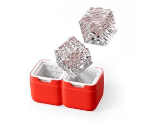 Zoku Il set doppio di stampi per ghiaccio Luxe rende due forme uniche per raffreddare e raffreddare le bevande senza diluire le feste aromatiche Sudowners Gin & Tonics Fun Garden Party Barbecue