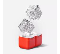 Zoku Il set doppio di stampi per ghiaccio Luxe rende due forme uniche per raffreddare e raffreddare le bevande senza diluire le feste aromatiche Sudowners Gin & Tonics Fun Garden Party Barbecue