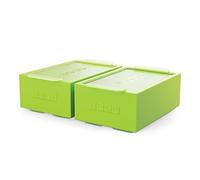 Zoku - Jumbo Ice Trays - 12 Stampi Ghiaccio Cubo Maxi in Silicone Alta qualità