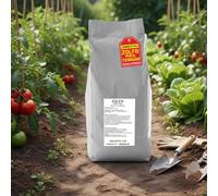 Zolfo Correttivo per Terreno 87%, Rinverdente Rapida Efficacia, Migliora Nutrienti e Struttura del Suolo, 8 kg