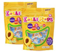Zollipops Clean Teeth Lollipops, pesca, 6 once