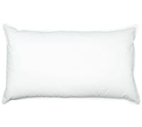 ZOLLNER Cuscino 40x80 cm da letto con piume - Made in Germany - Imbottitura in 100% Piume - Fodera in cotone di alta qualità - lavabile a 60°C - Qualità alberghiera